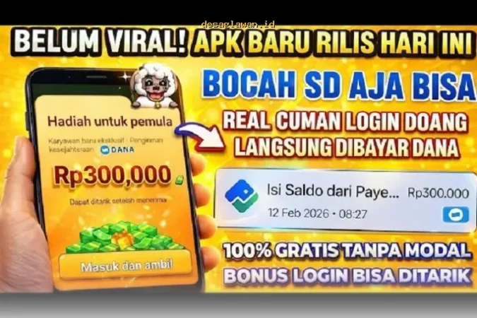Aplikasi Penghasil Uang Tercepat 2026, WD Rp1.000 Langsung ke Dana!