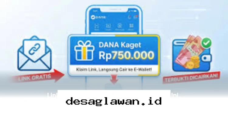 DANA Kaget Bagi-Bagi Rp750 Ribu Gratis Hari Ini, Yuk Klaim Cepat Sebelum Habis!