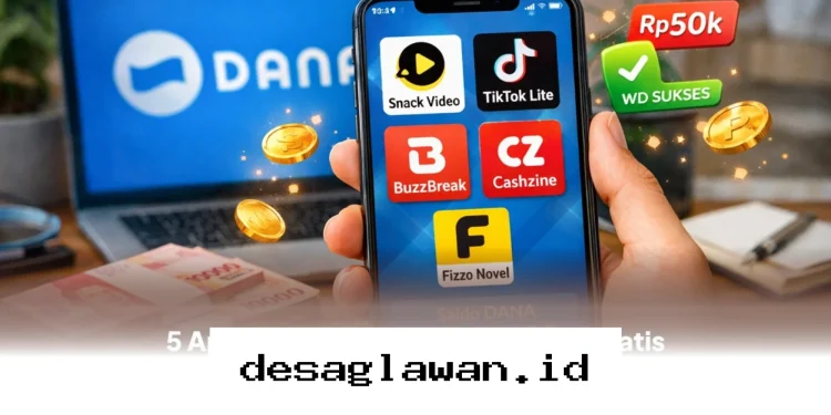 Aplikasi Penghasil Saldo DANA Gratis 2026, Cuan Sampai Rp315.000!