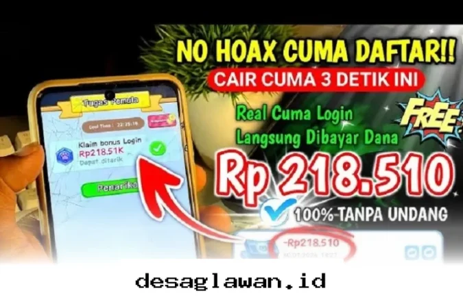 Aplikasi Penghasil Uang Tercepat 2026, APK Penghasil Saldo DANA Terbukti Membayar!